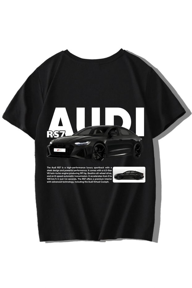 Unisex Kids Rs7 Audi T-Shirt