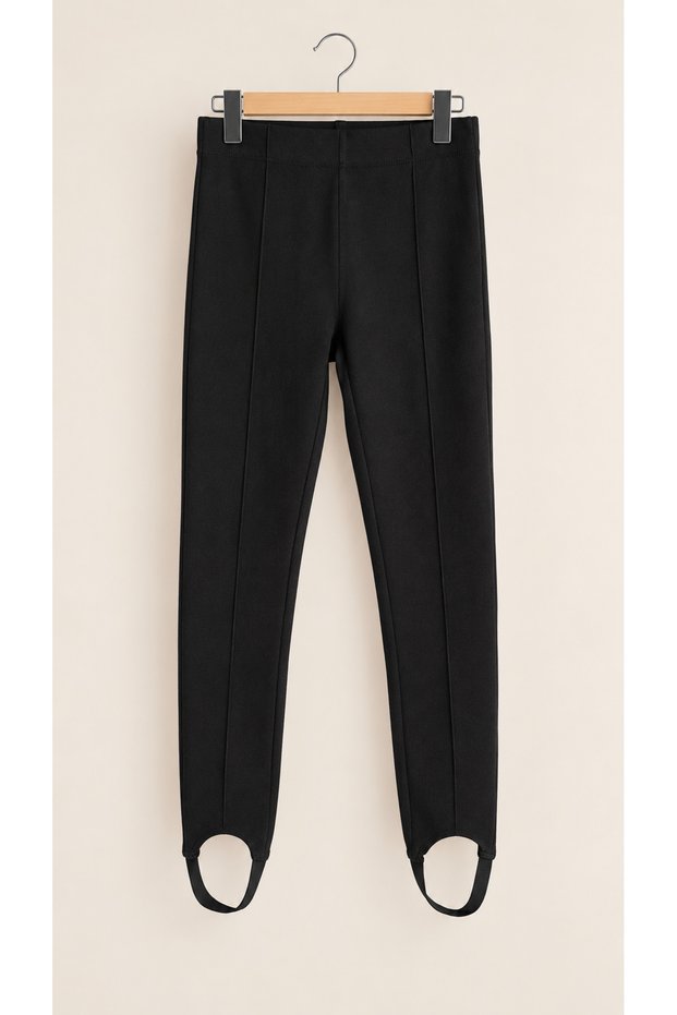 Girl's Pre-Sewn Füzo Leggings Black