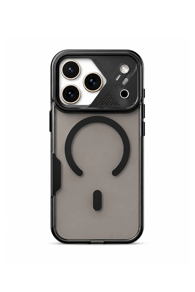 سلسلة ريك | حافظة صلبة متوافقة مع MagSafe لهاتف iPhone 16 Pro Max | كاميرا محمية
