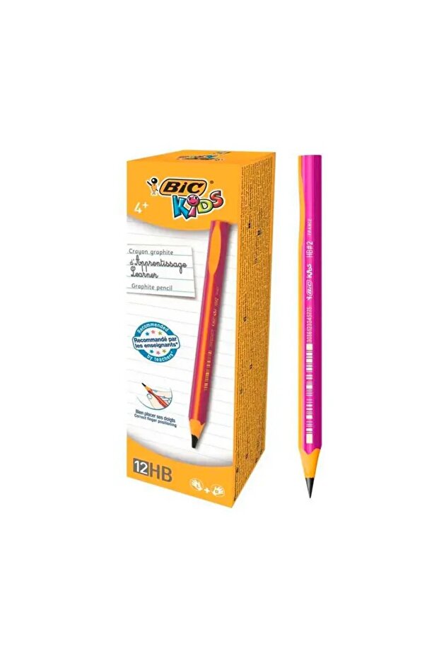 Kids Evolution Triangle Jumbo Starter Pencil Pink (3 Pcs) Ard0234