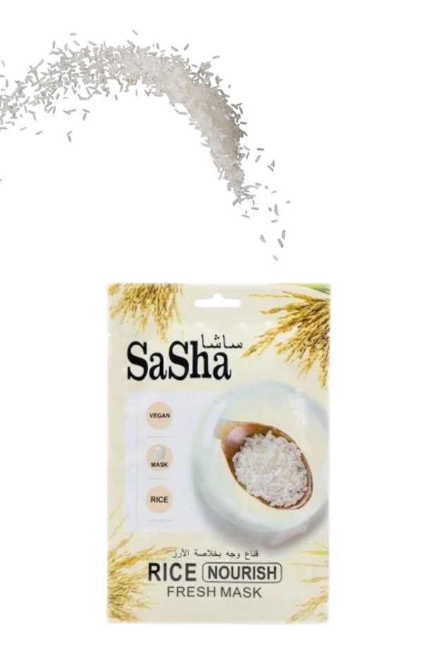 قناع الأرز الطازج