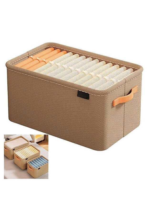2023 New Foldable Closet Storage Box - Space-Saving Solution for Organizing Clothes, Bedding, and More