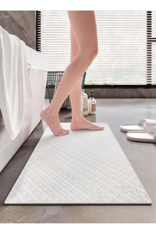 1-Piece Non Slip Bath Mat Bathroom Bathtub Mat With Suction Cups 70x40 cm