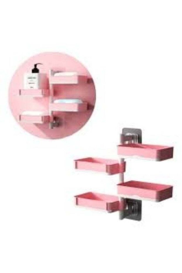 Soap holder, multi-layer rotating soap dish, a wall-mounted organizer designed for bathrooms or kit