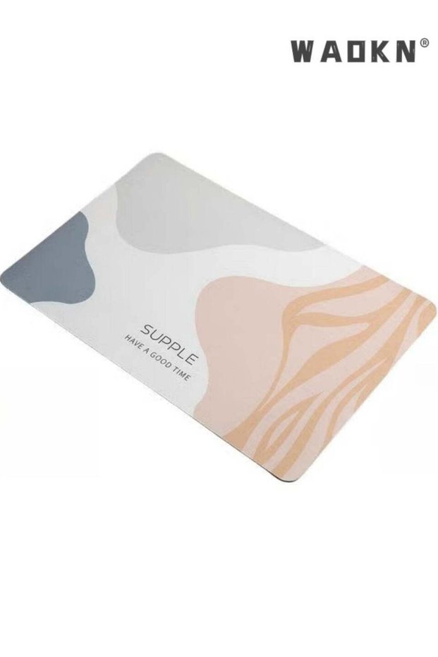 Diatom Mud Bath Mat, Bath Mats with Non-Slip Bottom,Fast Drying Bath Mat Bathroom Rug Mat Extra Sof