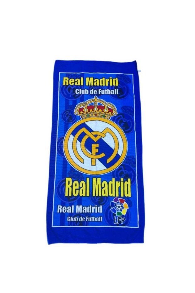 Real Madrid Official Beach and Bath Towel - Football Club Towel for Pool, Gym, Beach and Bath, Soft