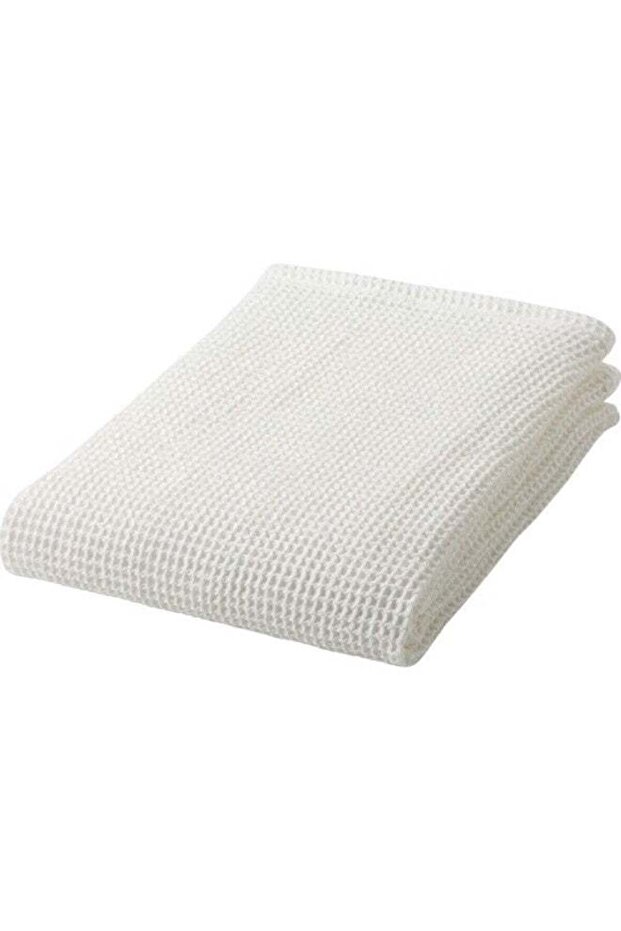 Muji Cotton Honeycomb Bath Towel, Thin, Pure Cotton Soft, Extra Large, Quick-Drying, Absorbent, 70×