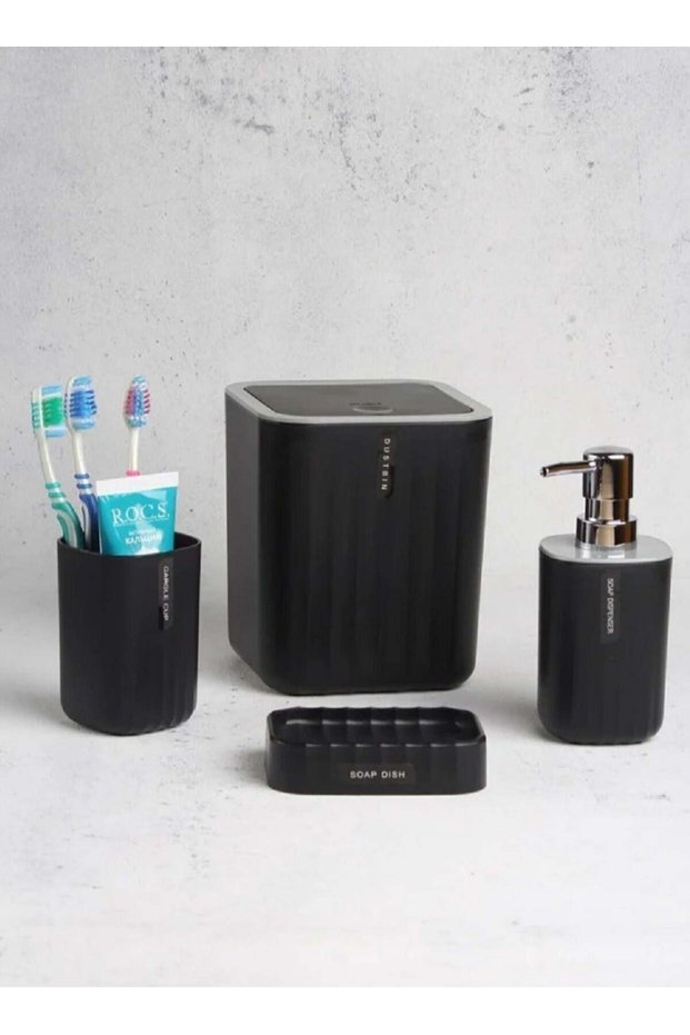 4-Piece Bathroom Accessories Set
