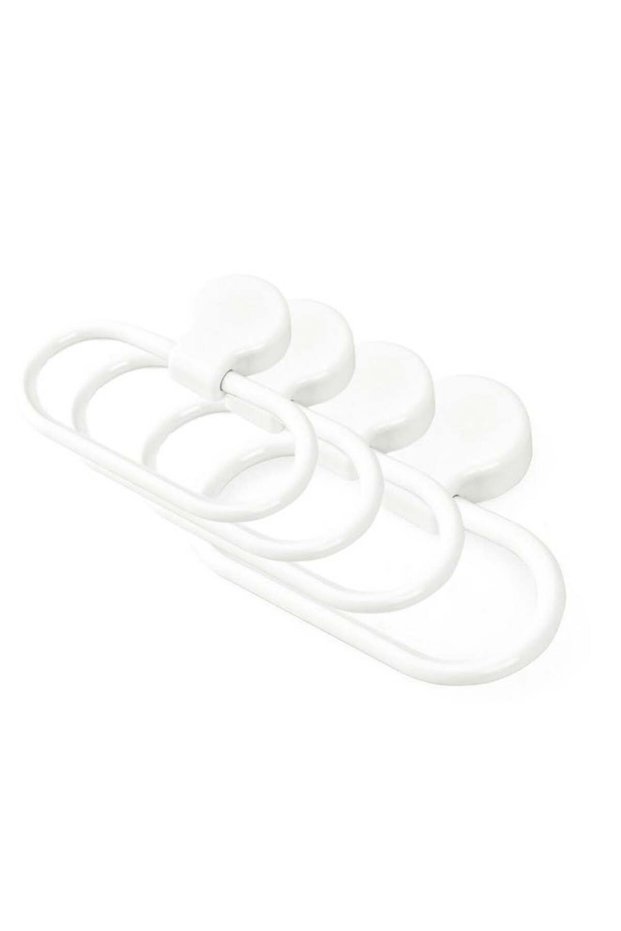 No Drill Self-Adhesive Towel Ring, Waterproof Rustproof ABS Plastic Wall Mount Towel Holder, Heavy