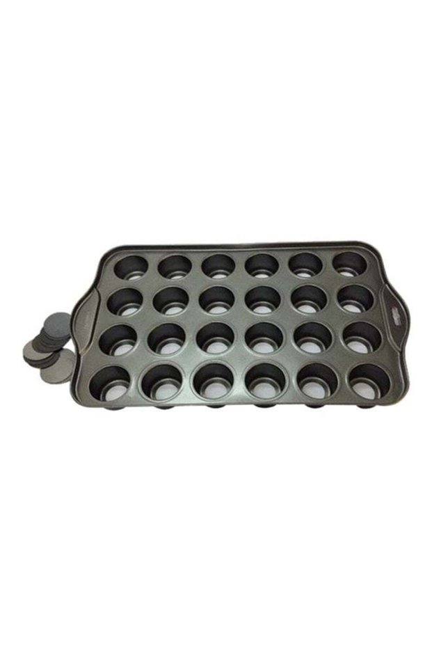 24-Cup Mini-Cheesecake Pan Grey Standard