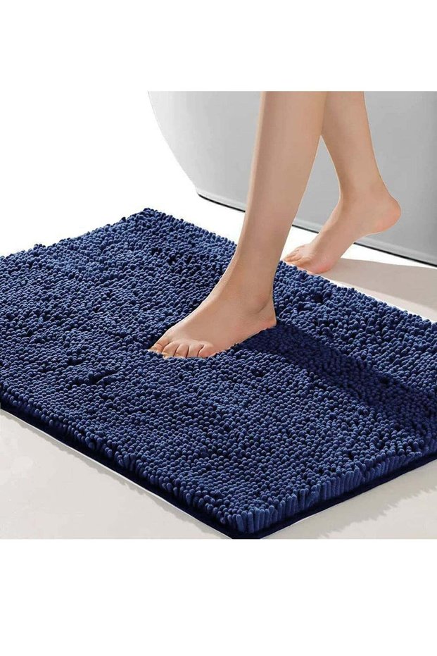 Bathroom Rugs Bath Mat Non Slip Fluffy Soft Plush Microfiber Shower Carpet Rug Washable Non-Slip Ca