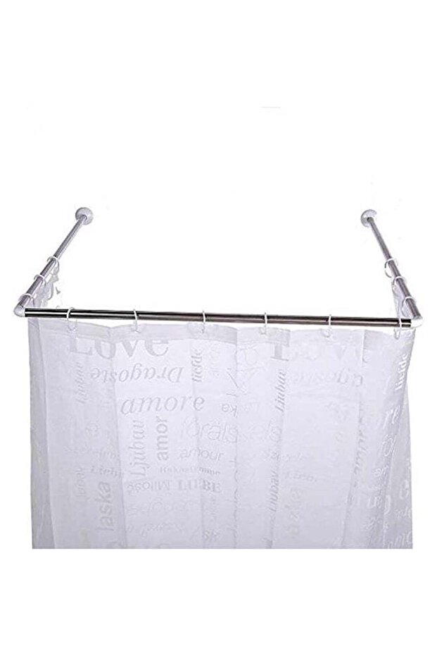 Home Pro "U" Stainless Steel Tension Rod 80x80x80 cm Size