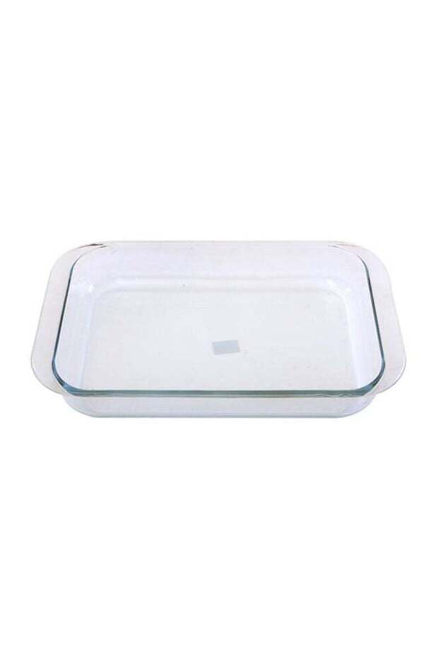 Royalford 2 L Square Glass Casserole Baking Dish,Roaster Pan | Oven Safe | Ideal for Kitchen Cookwa