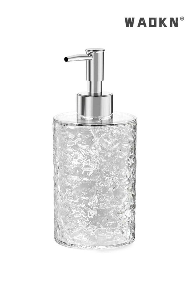 Foaming Soap Dispenser, Foam Dish Soap Dispenser for Kitchen Sink, Refillable Plastic Container for