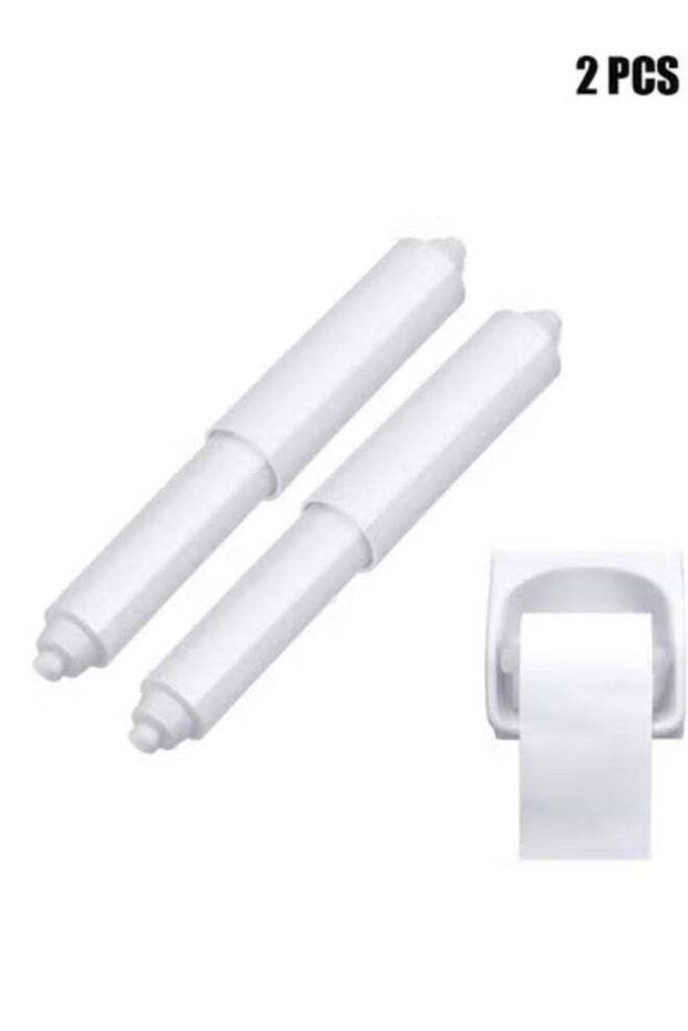 2-pack toilet paper holder rollers, replacement rods for spring toilet paper holders, toilet paper