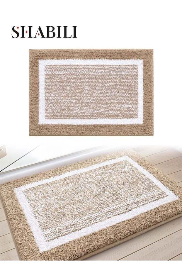 Bath Mat Floor Mat Bathroom Rug Mat Bath Rug Mat Bath Carpet, Polyester Super Absorbent Machine Was