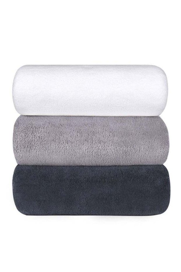 DIAOJIA Microfiber Bath Towels 3 Pack, 300 GSM Highly Absorbent and Quick-drying Bath Towel 70 x 14