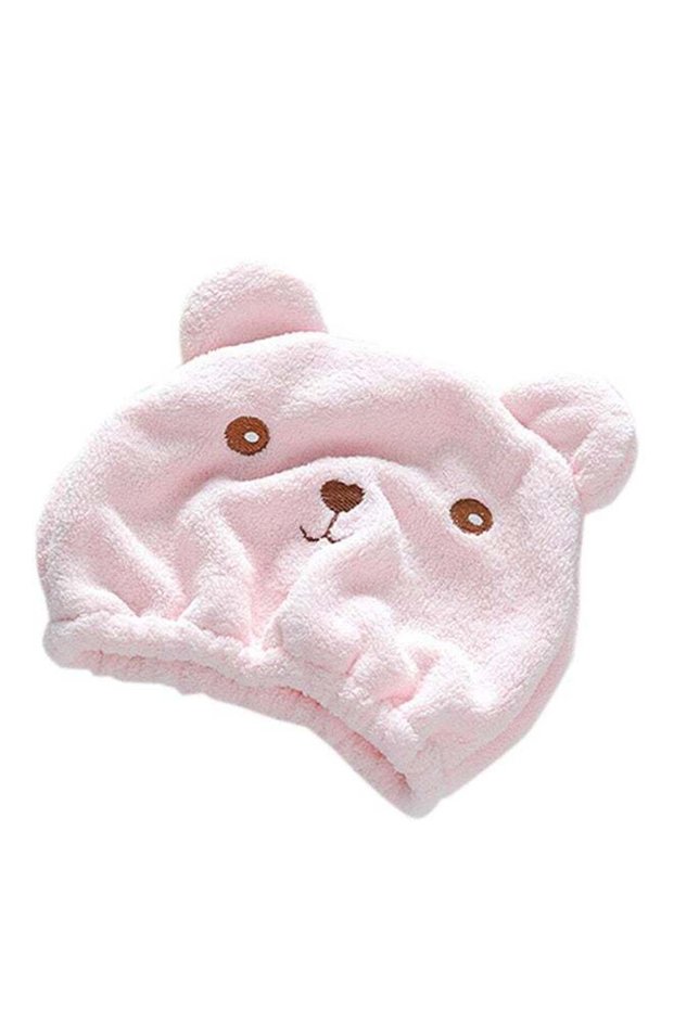 Animal Towel Cap Pink 50grams