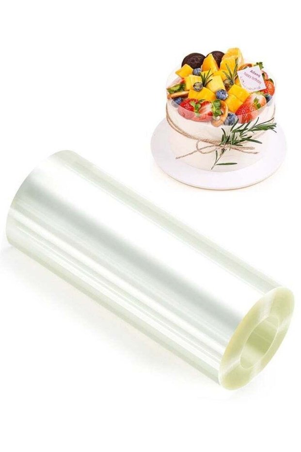 1 Roll Transparent Acetate Cake Collar for Baking Decor