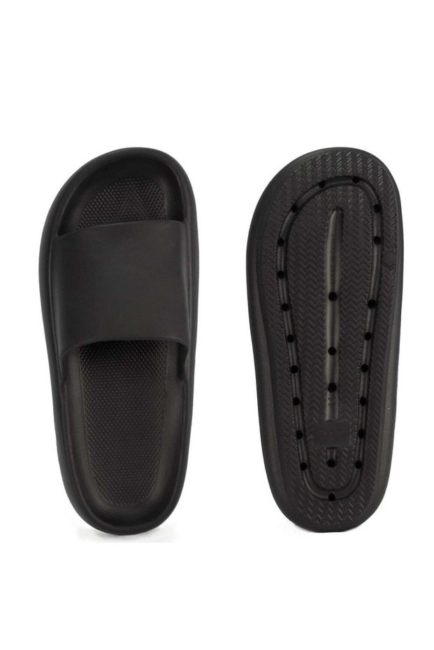 Comfort Sliders Men's Bathroom Anti Slip Quick Dry Ultra Soft Thick Bottom Home Slippers