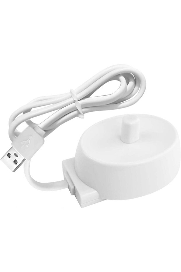 USB Electric Toothbrush Charger Compatible with Oral B 3757 D12 D20 PRO600, Waterproof Inductive Re
