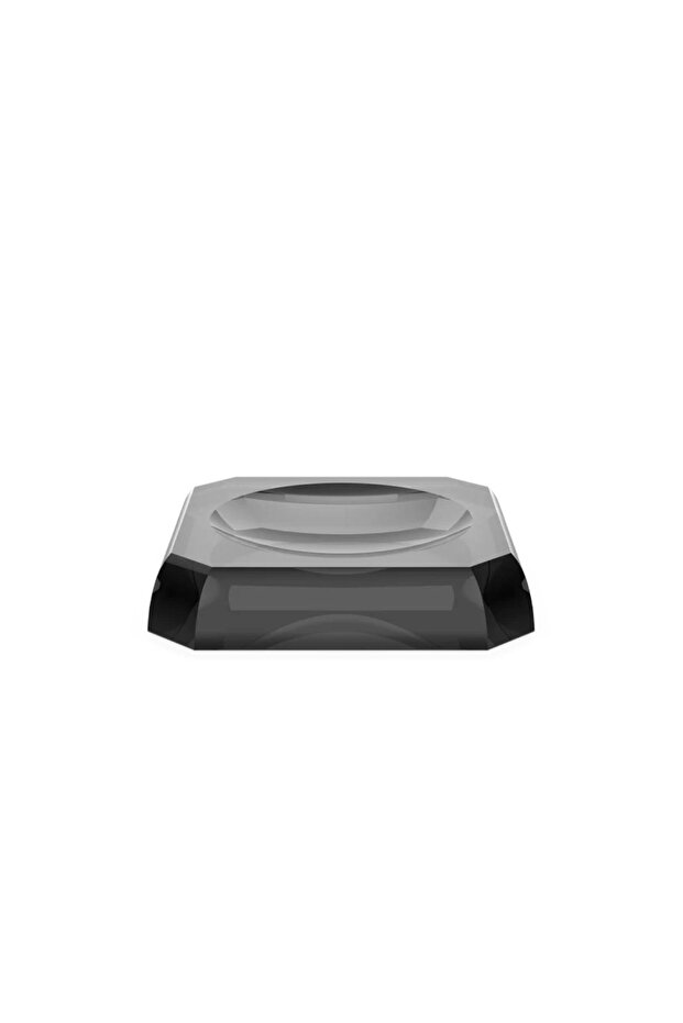 Kristall Soap Dish, Countertop - Anthracite