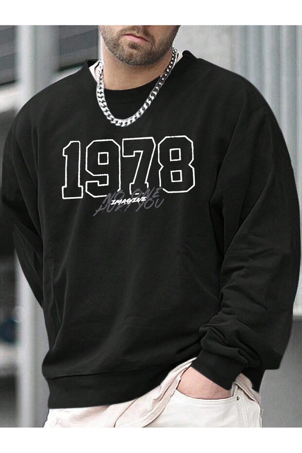 Women'S/Men's Unisex Stylish Comfortable Cotton Special Design Sweatshirt 4633