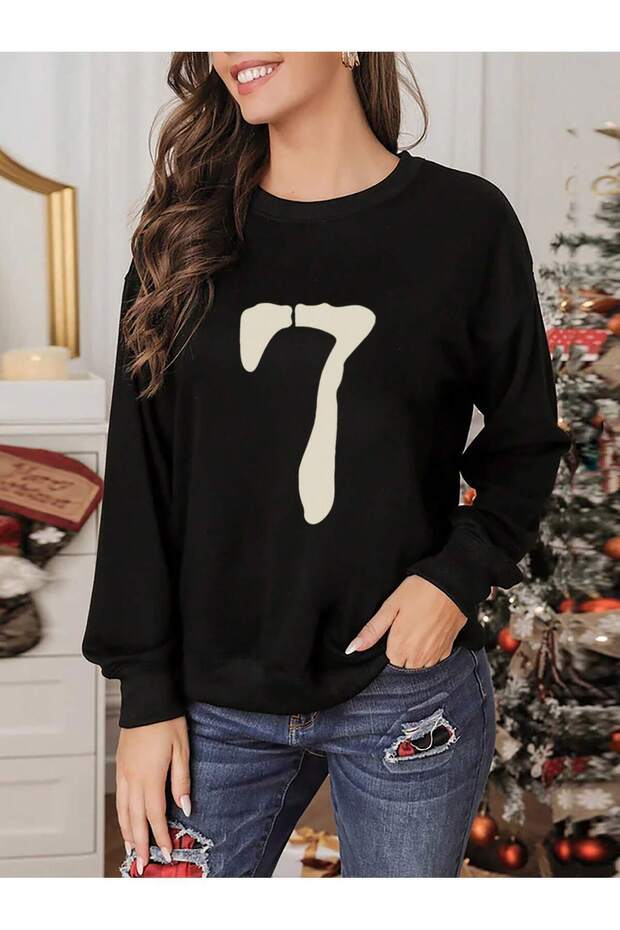 Women'S/Men's Unisex Stylish Comfortable Cotton Special Design Sweatshirt 6571