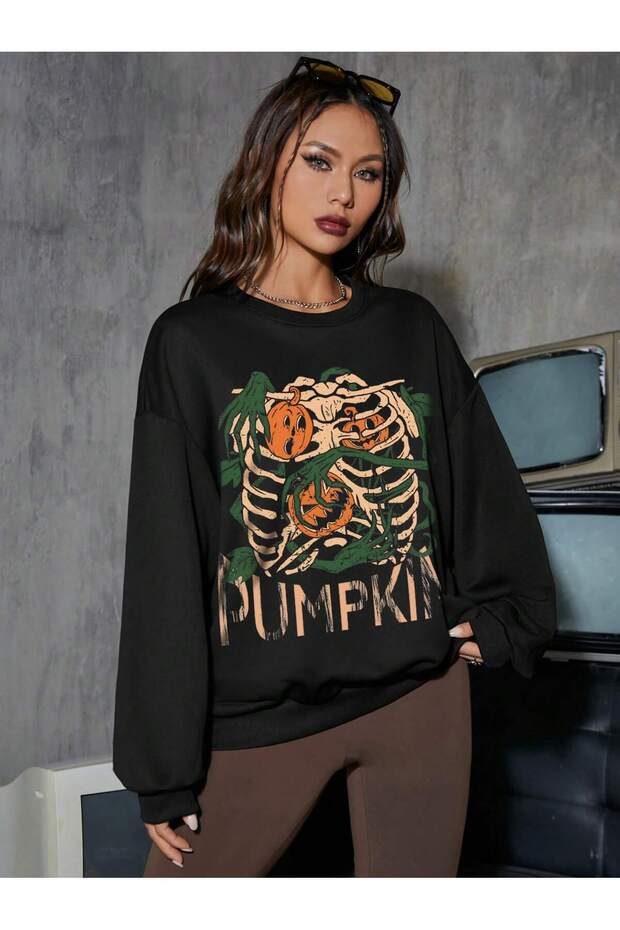Women'S/Men's Unisex Stylish Comfortable Cotton Special Design Sweatshirt 516