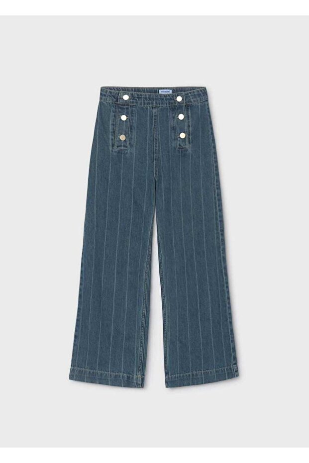 Girl's Denim Pants 7525 Blue 14 m