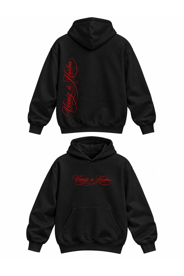 Unisex Cotton Hooded Sweatshirt Comfortable Fit - Printed Oversize Hoodie