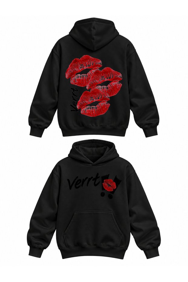 Unisex Cotton Hooded Sweatshirt Comfortable Fit - Printed Oversize Hoodie