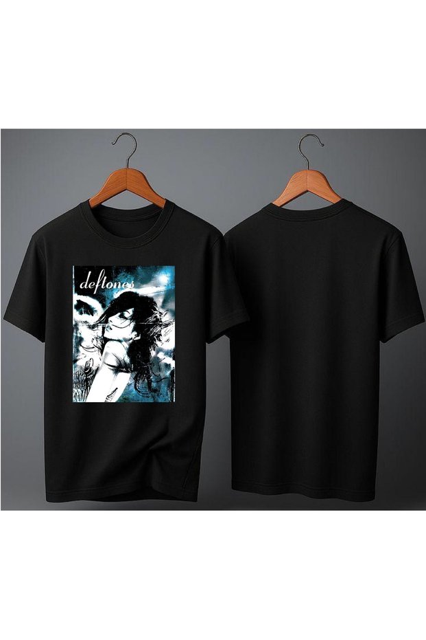 Oversized Deftones Printed T-Shirt