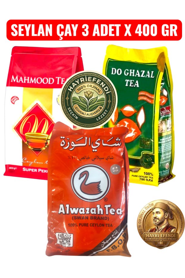 SEYLAN DÖKME ÇAY ( 3 PAKET)