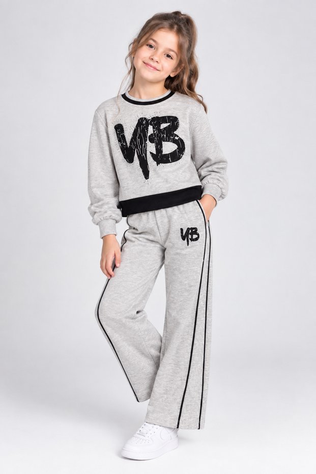Yb Printed Girls' 2-Piece Set