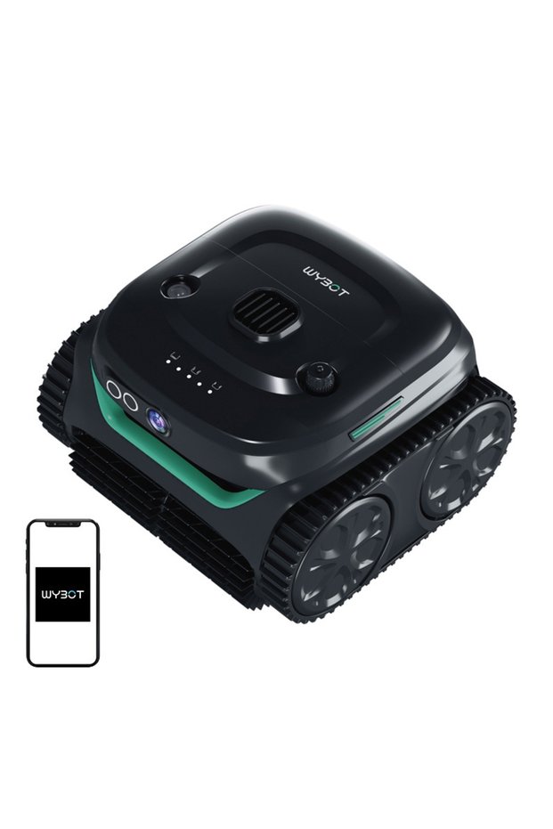 Cordless pool cleaning robot C2 Pro Vision