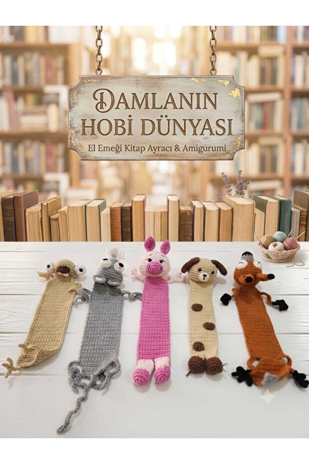 5Li KİTAP AYRACI