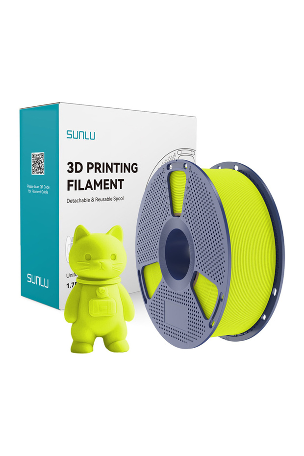 Matte PLA filament (light green)