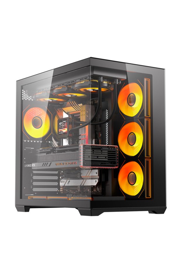 Computer case C280 (black) + 7 fans