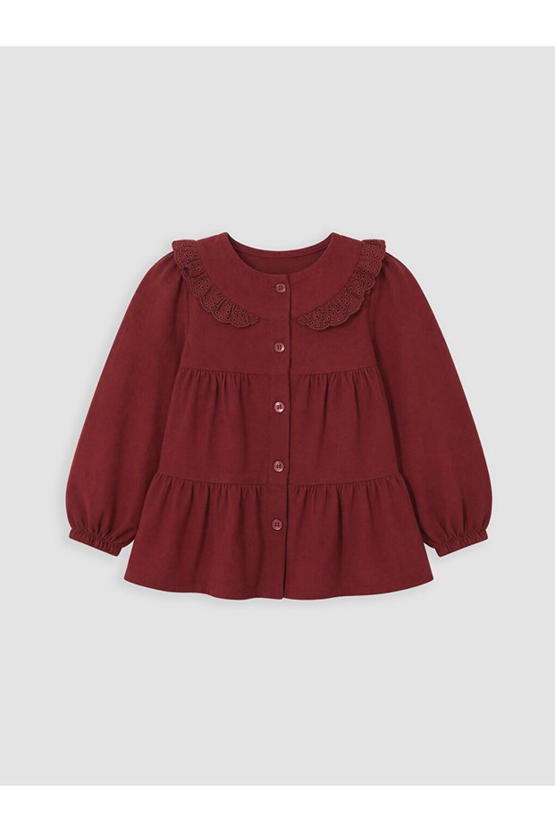 I Gathered Baby Girl Gabardine Dress from Freezen Store