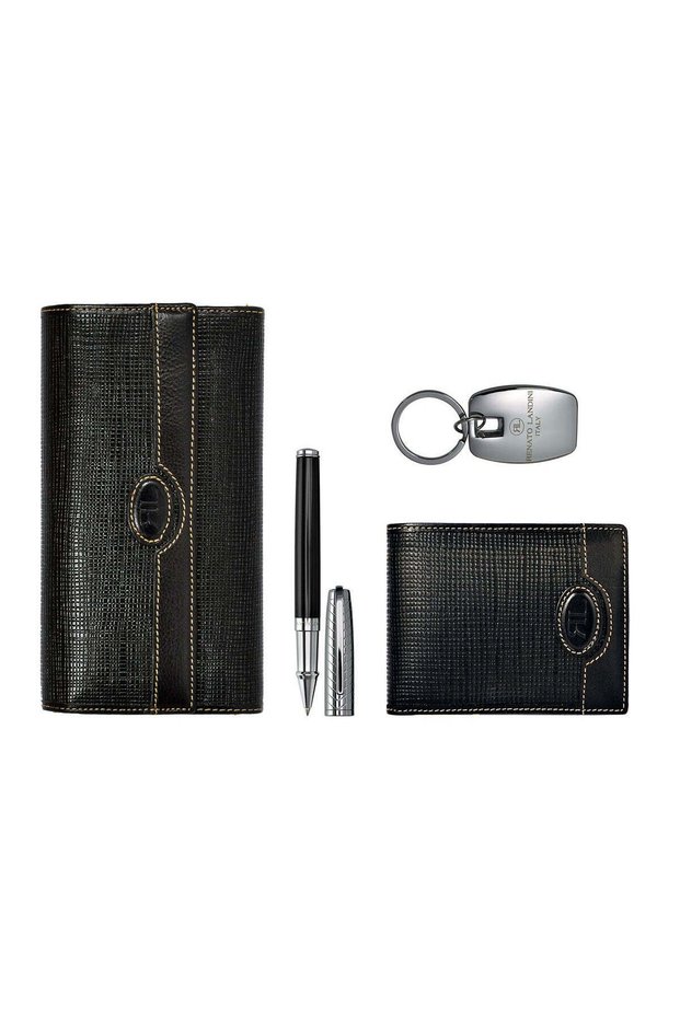 Pen + Wallet Set + Key-Holder
