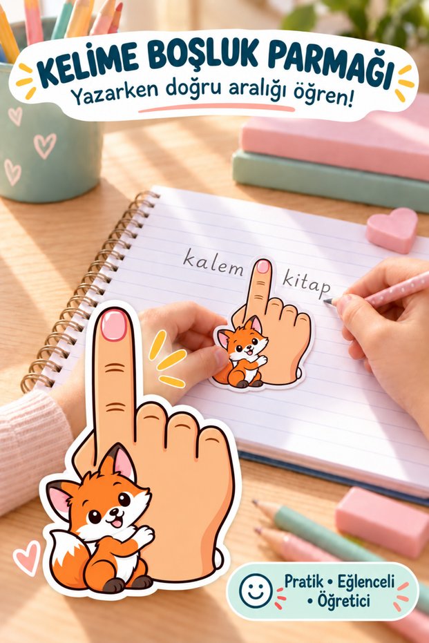 1. Classroom Word Gap Filler Finger 8-Pack – Fox Writing Assistant