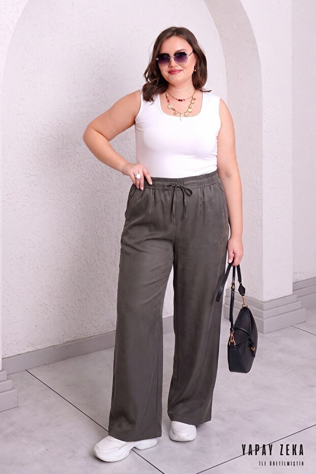 Jeans Effected Modal Pants