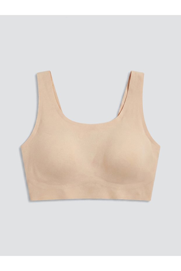 Vizyon New Season Pink Seamless Sports Bra with Removable Pads