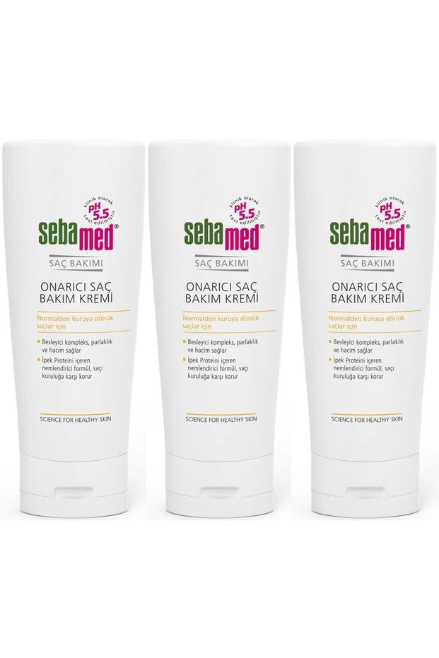 Repairing Hair Care Cream 200 ml (Set of 3)