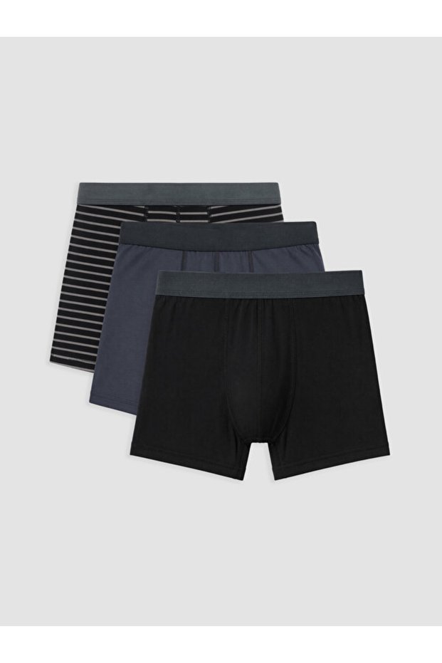 Cotton Stretchable Men's Boxer 3-Pack for Style Enthusiasts from Uzg Store