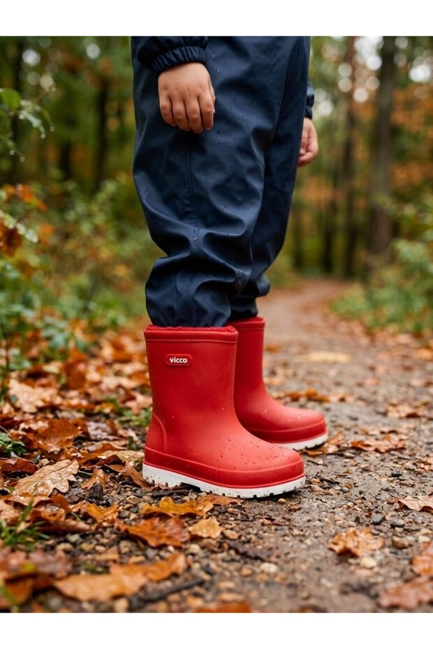 Children's Comfortable Waterproof Non-Slip Sole Children's Rain Boots