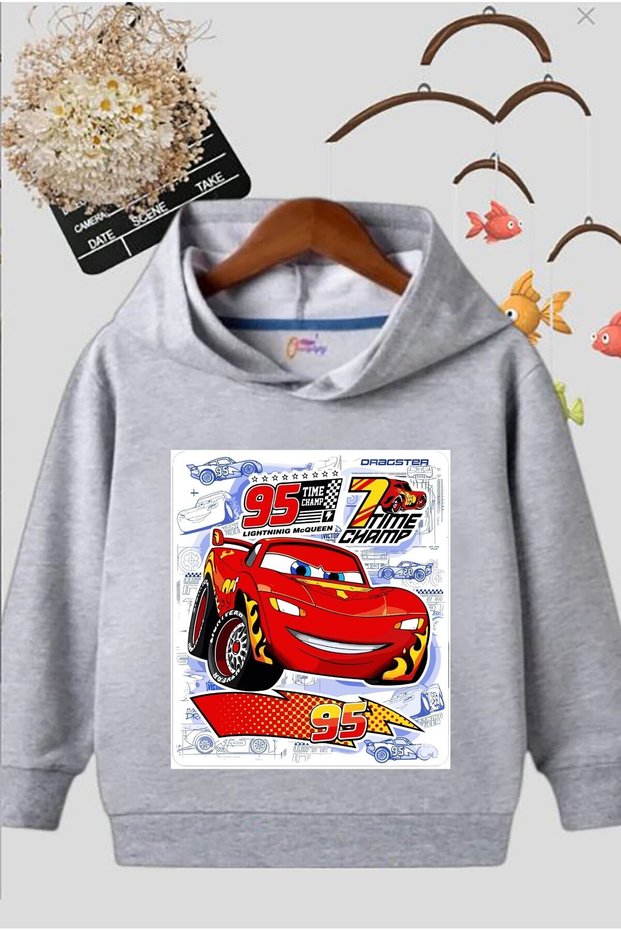 Printed Children's Hooded Sweatshirt