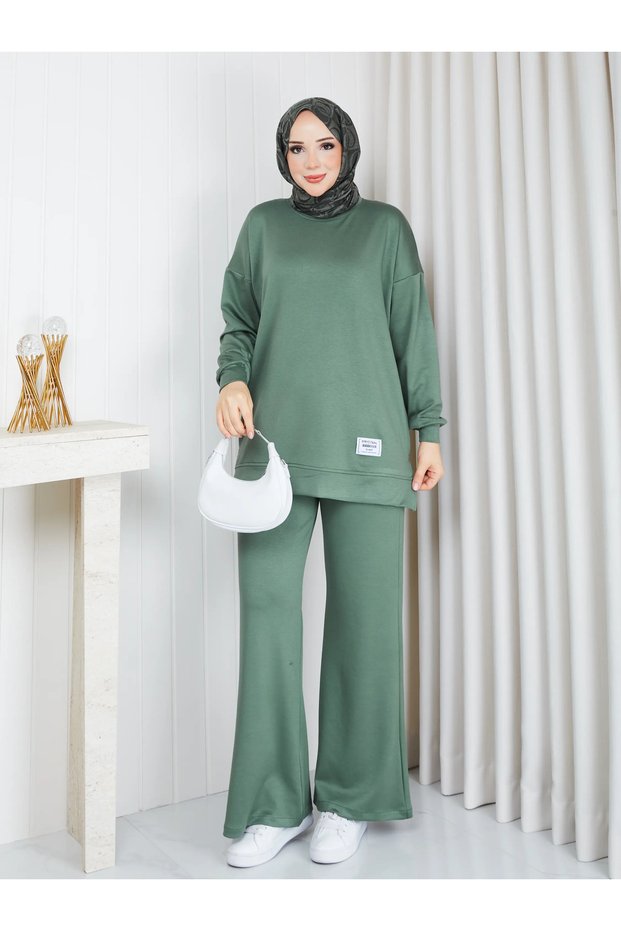 Double Set Modal Sweatshirt