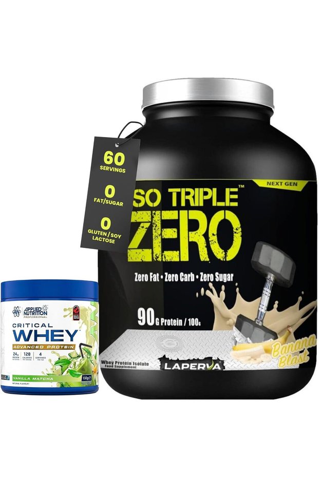ISO triple zero 4 LB & AN Advanced Whey 132 G